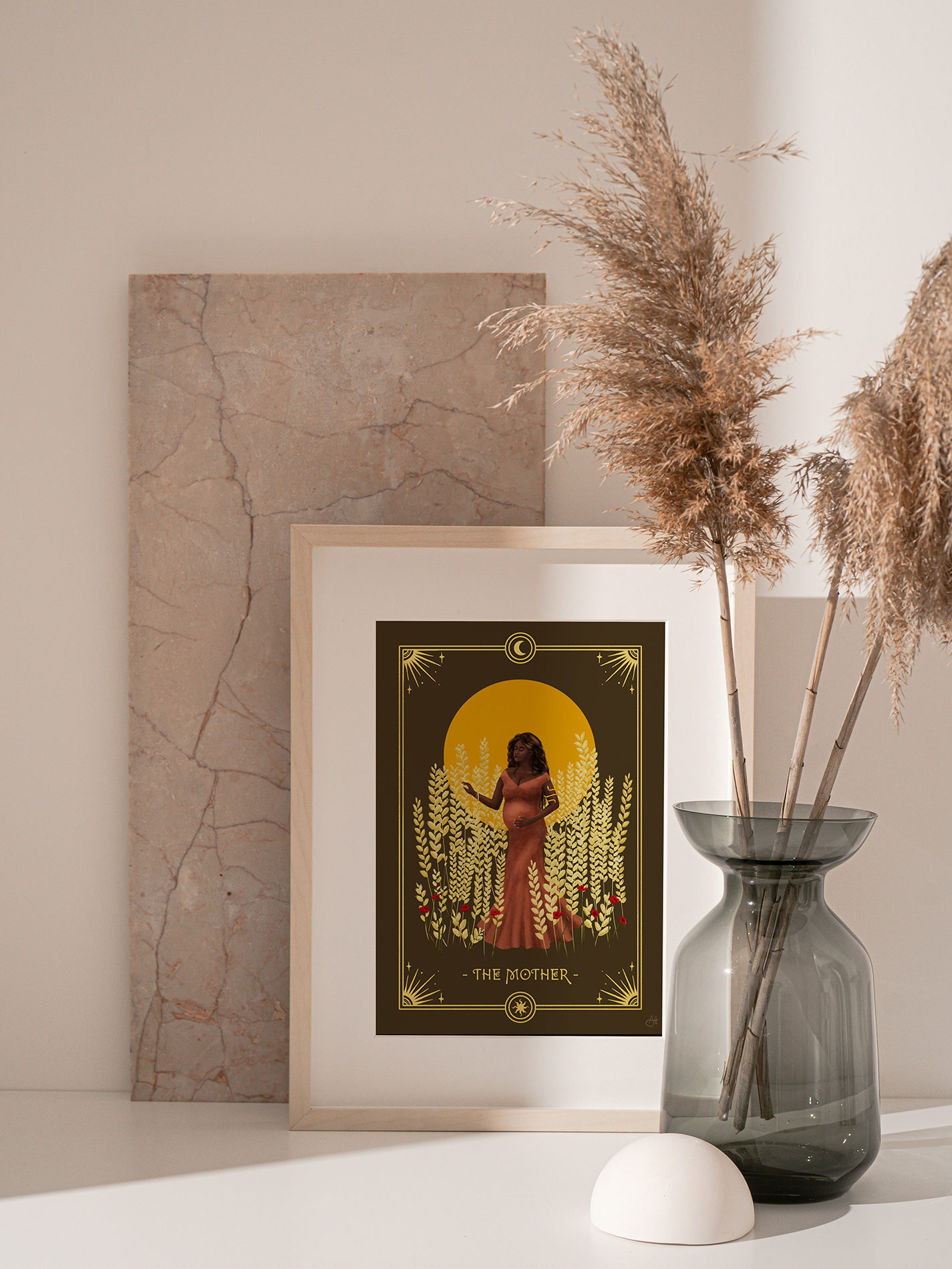 Fine Art Print of the Mother Archetypes, the most loving and caring of the 7 Feminine Archetypes.